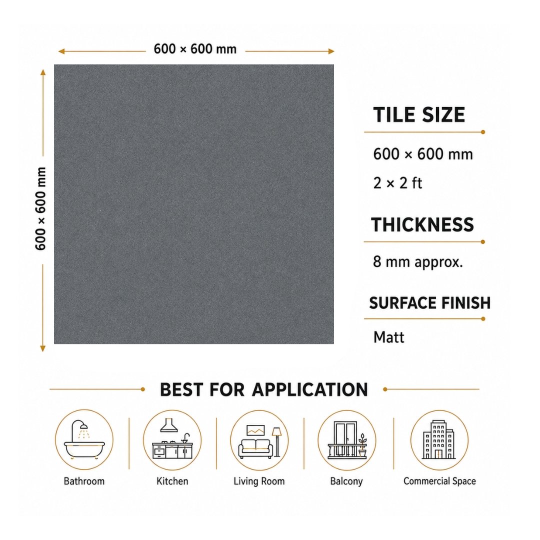 AL 4023 Plain and texture Kitchen Tiles - My Home Studio